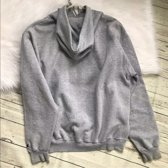 Dated Champion Binghamton Bearcats Hoodie Grey - Picture 7 of 8